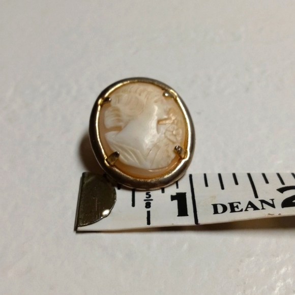 VTG Cameo Carved Brooch - Picture 5 of 6